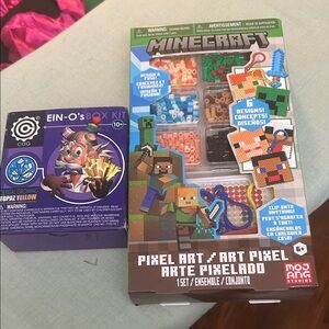 Minecraft Pixel Art Fuse Bead Kit - Multi Color